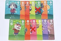 どうぶつの森 SP 第1弾 amiiboカード 6枚333円