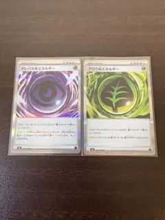 【超美品】テレパス ちょう エネルギー グロウ くさ エネルギー2枚セット