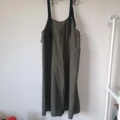 オリーブグリーン ワンピース Mサイズ