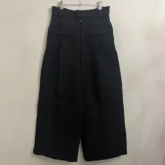 Fax Copy Express wide leg pants ブラック