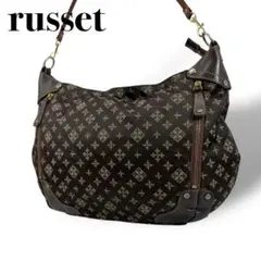 【美品】russet ラシット ショルダーバッグ レディース ブラウン 5161