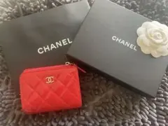 2026年最新】CHANEL カラー：レッド系 レディース 三つ折り財布の人気