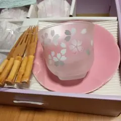 桜模様 湯飲みセット ５客セット