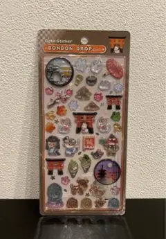 最安値‼️　ボンボンドロップシール　古都　和柄　正規品