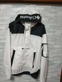 Columbia マウンテンパーカー ホワイト・ブラック