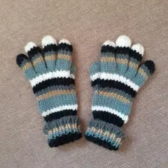 ニット手袋　ハンドメイド　輸入雑貨