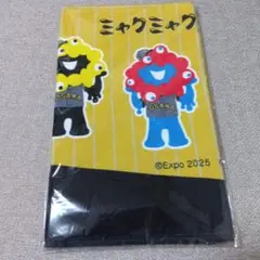 関西万博　ミャクミャク阪神タイガース　フェイスタオル②34cm✕80cm