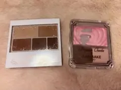 〈CANMAKE キャンメイク〉アイシャドウ・チーク　２点セット