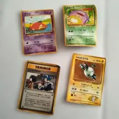 ジャンク　旧裏4枚