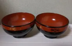 秀衡塗　利休大椀　五客揃　新品　（木箱入り） 椀 - 秀衡塗工房 丸三漆器 オンラインストア