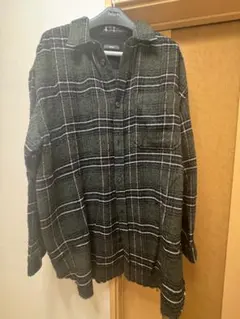 限界価格ですdiesel 人気のオーバーサイズネルシャツ グリーン系チェック