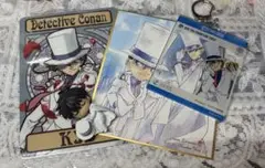 名探偵コナン 怪盗キッド ねむらせ隊 色紙 アクリルキーホルダー クリアカード