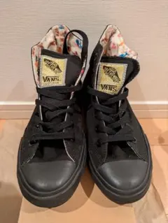 VANS×DISNEY ブラックハイカットスニーカー