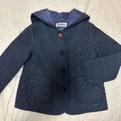 ファミリア キルティングジャケット ネイビー 110cm