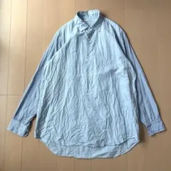 美品✨コムデギャルソンオムプリュス 小花ジャカード フリル衿シャツ 3 