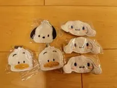 サンリオキャラクターズ　miniminiラグマット風キーホルダー