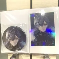 小柳ロウ誕生日グッズ2024 缶バッジ&チェキ風カード