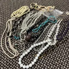 ど*丼様 豪華15点以上！ ネックレスまとめ売り アジアン エスニック 天然石風