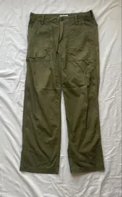 YAECA LIKE WEAR ベイカーパンツ ヤエカ オリーブのサムネイル