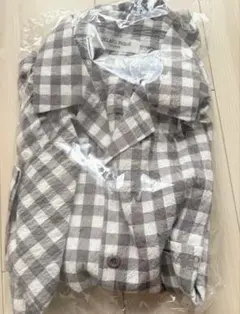 gelato piqueHOMME シアサッカー生地 チェック柄パジャマ М新品