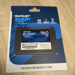 PATRIOT Burst Elite 960GB 2.5インチSSD