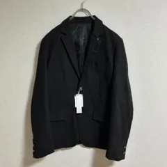 タグ付き　MENZ-STYLE メンズスタイル　テーラードジャケット　L 黒のサムネイル