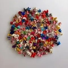 くくり花（ビーズ付き、4✖4㎝ 50個） - メルカリ