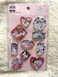 ディズニー　101匹わんちゃん ウォーターシール