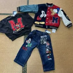 BREEZE ブリーズ　アウター　ディズニー　ミッキー　デニム　ズボン　ブルゾン
