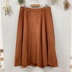 【niko and...】 ニコアンド フレアロングスカート 体型カバー ゴム