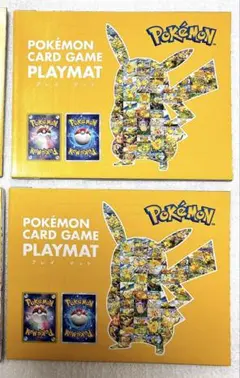 ポケモンカード　プレイマット　ピカチュウ　ユニクロ　ポケカ　ポケモン　2枚　UT
