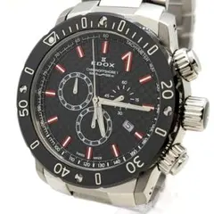 極美品】EDOX CLASS1 クロノオフショア 自動巻き 付属品完備 訳あり 