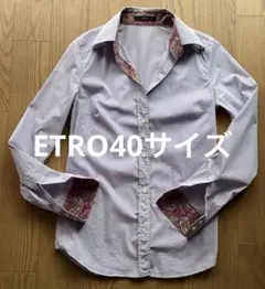 ETRO チェックシャツ 40サイズ