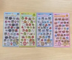 たまごっち　ボンボンドロップシール　まめっち　くちぱっち　みみっち　めめっち