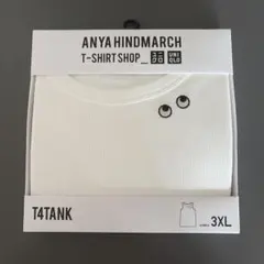 アニヤハインドマーチ　ユニクロ　リブ　タンクトップ　3XL