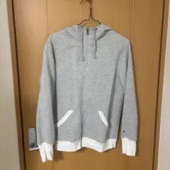 Champion グレー フルジップパーカー