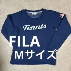 FILA ネイビー トレーナー Mサイズ