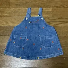 MIKI HOUSE chieco saku ワンピース　80.