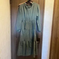 ティアード ロングワンピース