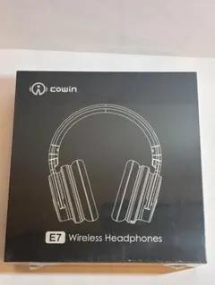 【新品未開封】COWIN E7 ANC ワイヤレスヘッドホン 黒