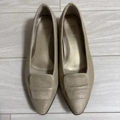 fitfit ポインテッドエアフラットレザーバックル23cm(22.5cm相当)