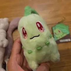 ポケモン カラビナ付きマスコット チコリータ ミュウツー