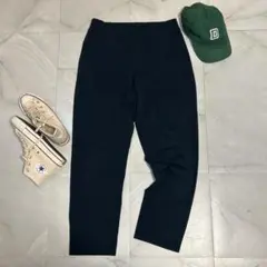 【ユニクロ】M ウルトラストレッチアクティブテーパードパンツ 黒 ストレッチ