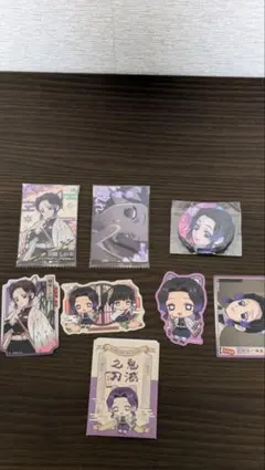 鬼滅の刃　胡蝶しのぶ　キャラクターグッズ　3点セット