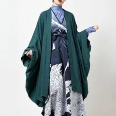 一点物】 着物ジャケット 黒 多色花柄 金糸 - メルカリ