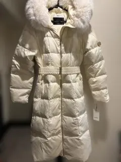 SNIDEL スタイルアップ　フレンチダウンコート　オフホワイト 1サイズ