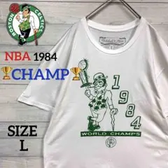 一点物 稀少デザイン　セルティックスTEE　84チャンプグラフィック ビンテージ