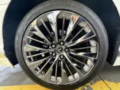 ls500‼️スパッタリングホイール‼️格安出品‼️タイヤ組み替え可能‼️ 希少 スパッタリング LEXUS レクサス LS500 F スポーツ 純正 中古