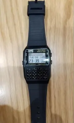 レア美品 稼働品】CASIO データバンクDBC-32 蛍光グリーン - メルカリ