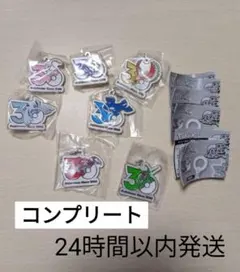 ポケモン 30周年 メタルチャーム めじるし アクセサリー7種コンプリートセット